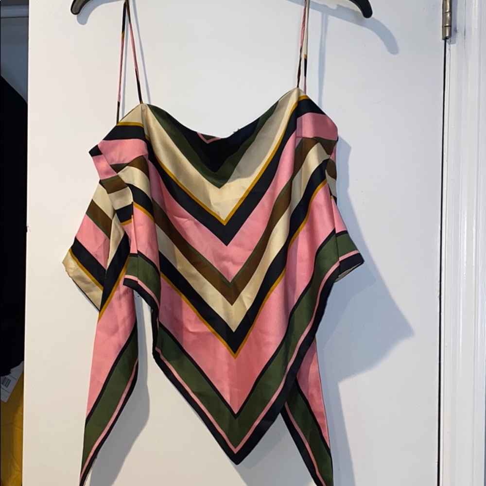 Zara Tie in back top- SHIPS TODAY